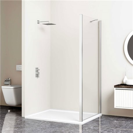 Paroi de douche fixe Ancodesign 80 cm