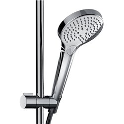Colonne de douche Ancodesign avec tablette métal chromée