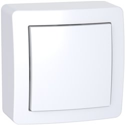 Obturateur Alréa avec cadre saillie ALB62420P blanc polaire
