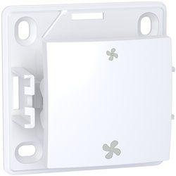 Lot de 10 commandes VMC sans position arrêt Alréa ALB61158P blanc polaire