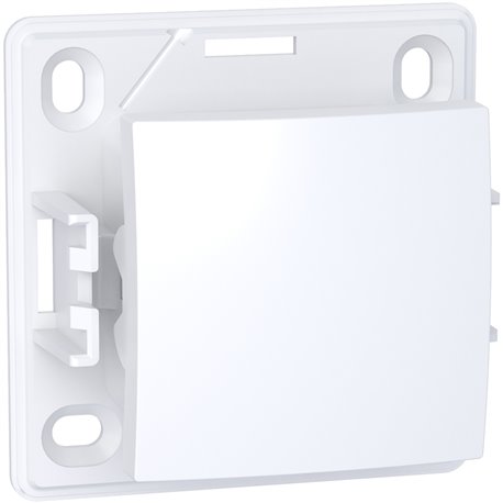 Lot de 10 interrupteurs bipolaires ou permutateurs Alréa ALB61054P blanc polaire