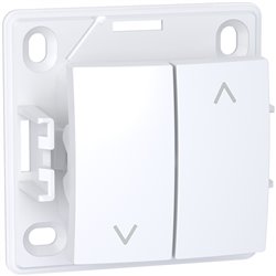 Lot de 10 poussoirs volets roulants Alréa ALB61199P blanc polaire
