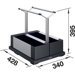 Chariot Storage Caddy 527668 2 bacs 