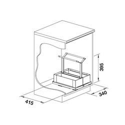 Chariot Storage Caddy 527668 2 bacs 