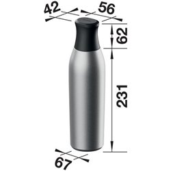 Gourde 527673 inox 