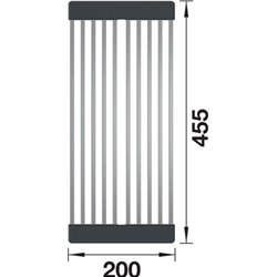 Egouttoir pliable 202242 455x200 mm 