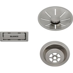 Set de bonde 207406 Satin Platinum pour cuve simple