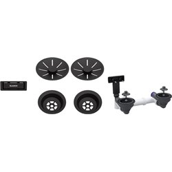 Set de bonde 207438 2x3,5'' InFino noir mat manuel
