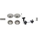 Set de bonde 207445 2x3,5'' InFino satin platinum automatique