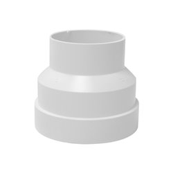 Réduction plastique Ø 150/125 mm