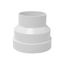 Réduction plastique Ø 160/125 mm