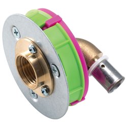 Kit de fixation avec embout à sertir 392214 Kit 12 mm
