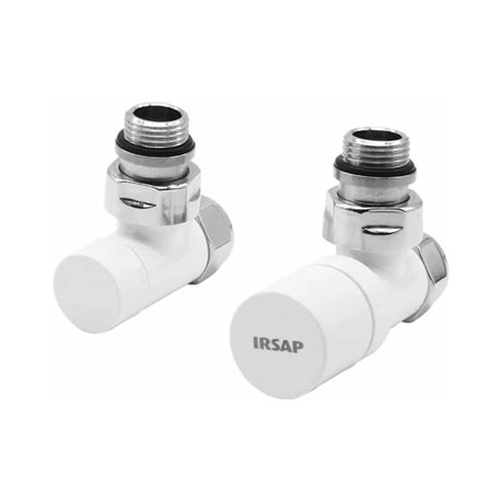Kit robinet coude équerre VALKITSQUCU01 thermostatisable 