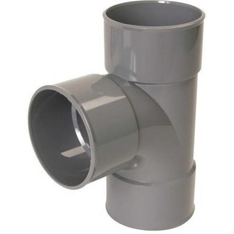 Té PVC 87 ° simple femelle / femelle ⌀ 32 - Réf : 177562