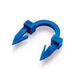 Carton de 400 agrafes supérieures courtes pour fixation des tubes Ø16/20 mm