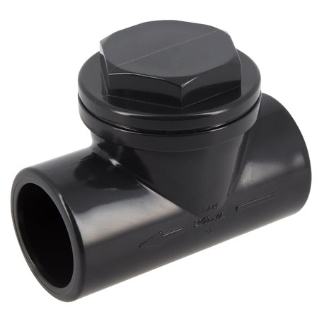 Clapet PVC battant simple pression à coller ⌀ 50 - Réf : 228460