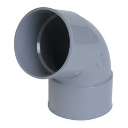 Coude PVC 67 ° femelle / femelle ⌀ 50 - Réf : 177646