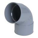 Coude PVC 67 ° femelle / femelle ⌀ 80 - Réf : 225558