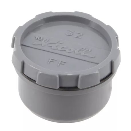 Bouchon PVC dégorgement à coller mâle ⌀ 32 - Réf : 63186 Bouchon PVC dégorgement à coller mâle ⌀ 32 - Réf : 63186