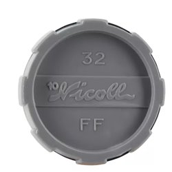 Bouchon PVC dégorgement à coller mâle ⌀ 32 - Réf : 63186