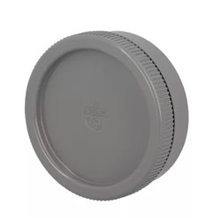 Bouchon PVC dégorgement à coller mâle ⌀ 125 - Réf : 226897