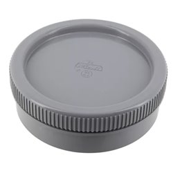 Bouchon PVC dégorgement à coller mâle ⌀ 125 - Réf : 226897