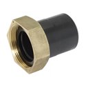 Raccord PVC-fer écrou laiton ⌀ 50 50x60 - Réf : 444862