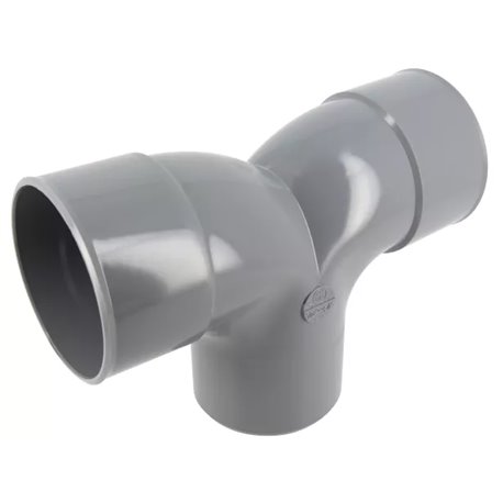 Coude PVC 87'30° double mâle / femelle ⌀ 100 - Réf : 284959 Coude PVC 87'30° double mâle / femelle ⌀ 100 - Réf : 284959