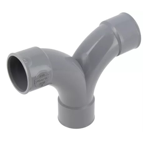 Coude PVC 87 ° double femelle / femelle ⌀ 32 - Réf : 62989 Coude PVC 87 ° double femelle / femelle ⌀ 32 - Réf : 62989