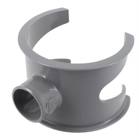 Selle PVC de branchement 90 ° mâle / femelle ⌀ 100x32 - Réf : 226965 Selle PVC de branchement 90 ° mâle / femelle ⌀ 100x32 - Réf : 226965