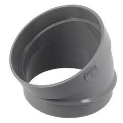 Coude PVC 30 ° mâle / femelle ⌀ 100 - Réf : 229662