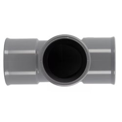 Té PVC 87 ° pied de biche femelle / femelle ⌀ 32 - Réf : 63469