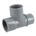 Té PVC 87'30° mâle / femelle ⌀ 32x32x32 - Réf : 62381