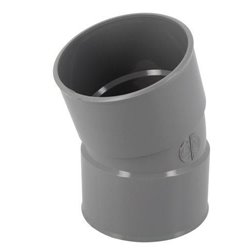 Coude PVC 22 ° femelle / femelle Ø 100 - Réf : 225888