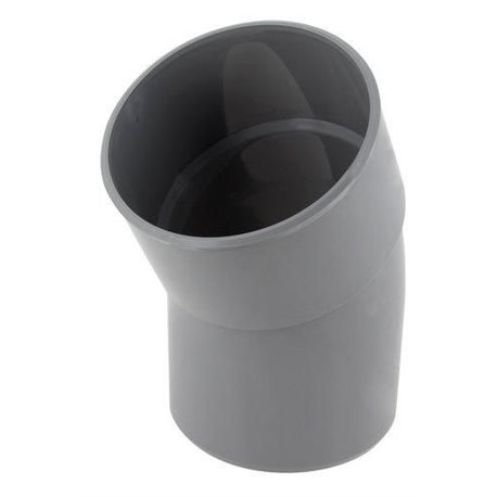 Coude PVC 30 ° mâle / femelle ⌀ 100 - Réf : 656533
