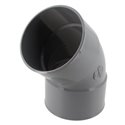 Coude PVC 45 ° femelle / femelle ⌀ 100 - Réf : 225212