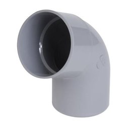 Coude PVC 67 ° mâle / femelle ⌀ 100 - Réf : 225469