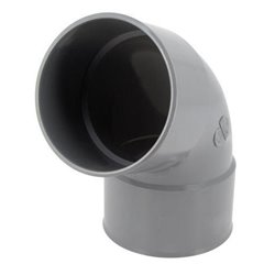 Coude PVC 67 ° femelle / femelle ⌀ 100 - Réf : 225453