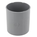 Manchon PVC simple femelle / femelle ⌀ 80 - Réf : 226043