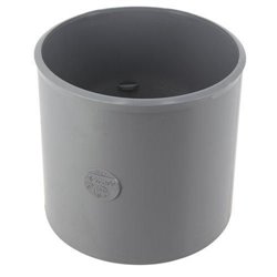 Manchon PVC simple femelle / femelle ⌀ 125 - Réf : 226070