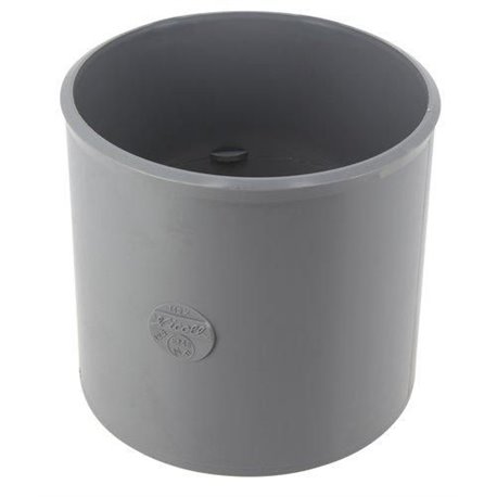 Manchon PVC simple femelle / femelle ⌀ 125 - Réf : 226070