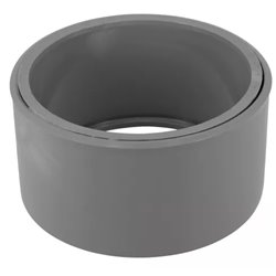 Réduction PVC incorporée mâle / femelle ⌀ 125x100 - Réf : 229788