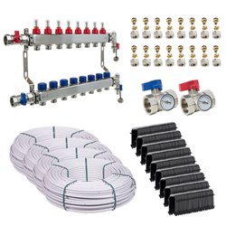 Kit plancher chauffant UFHPACK110_120 110/120 m² tube multicouche