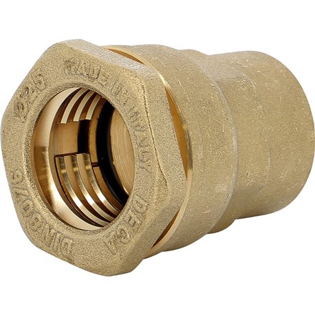 Raccord droit serrage extérieur mâle 31270 32 26x34 mm