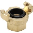Raccord express laiton matricé femelle avec joint 21083 15x21 mm