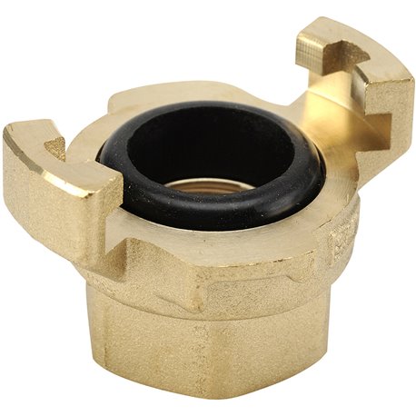 Raccord express laiton matricé femelle avec joint 21110 33x42 mm