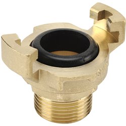 Raccord express laiton matricé mâle avec joint 20996 33x42 mm