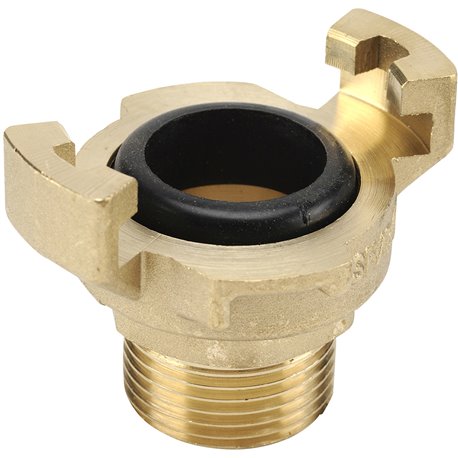 Raccord express laiton matricé mâle avec joint 20996 33x42 mm