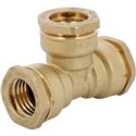 Té serrage extérieur laiton 135339 32 mm
