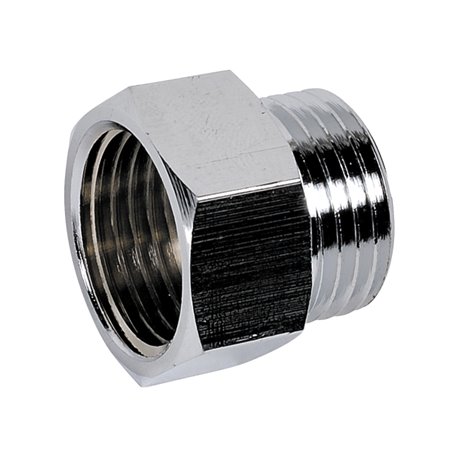 Réduction chromé avec butée MF 68740 20x27 mm